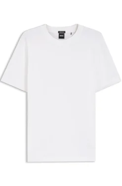 Regular-fit T-shirt in cotton jersey