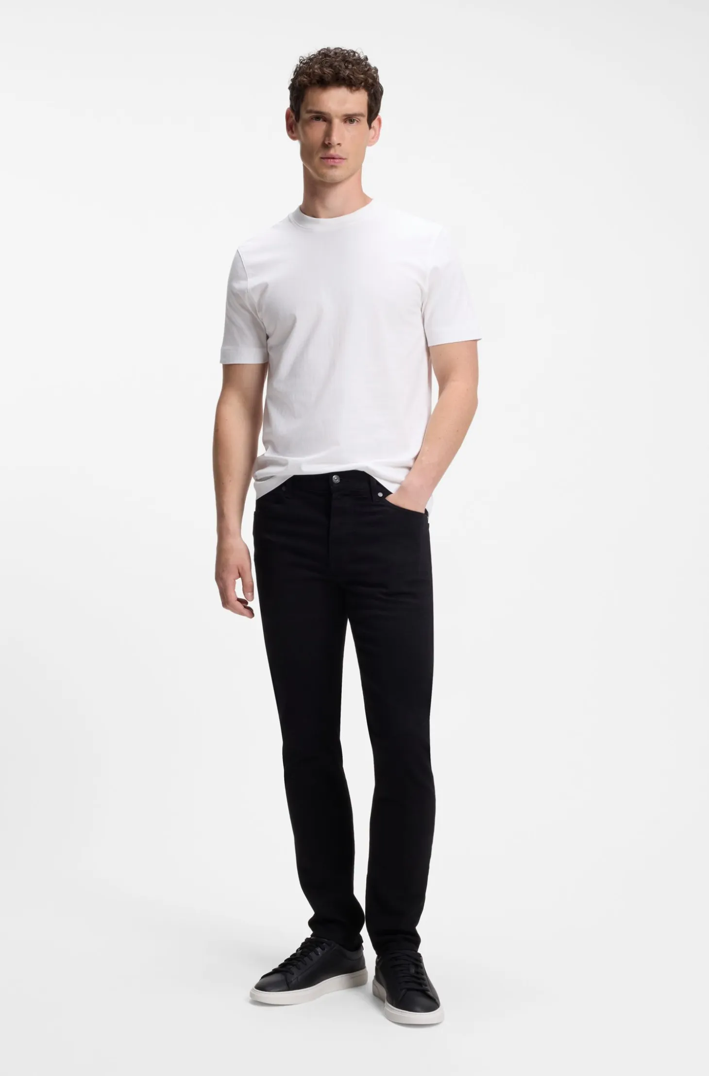 Regular-fit T-shirt in cotton jersey