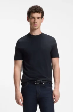 Regular-fit T-shirt in cotton jersey