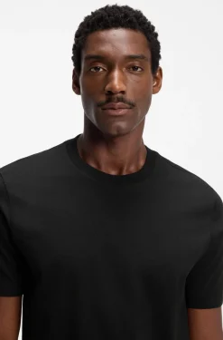 Regular-fit T-shirt in cotton jersey