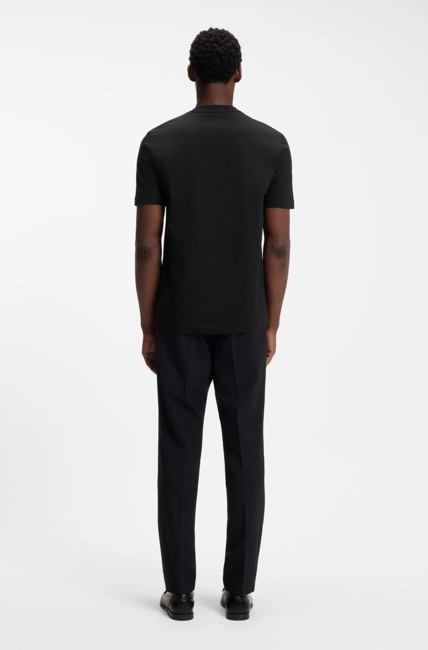 Regular-fit T-shirt in cotton jersey