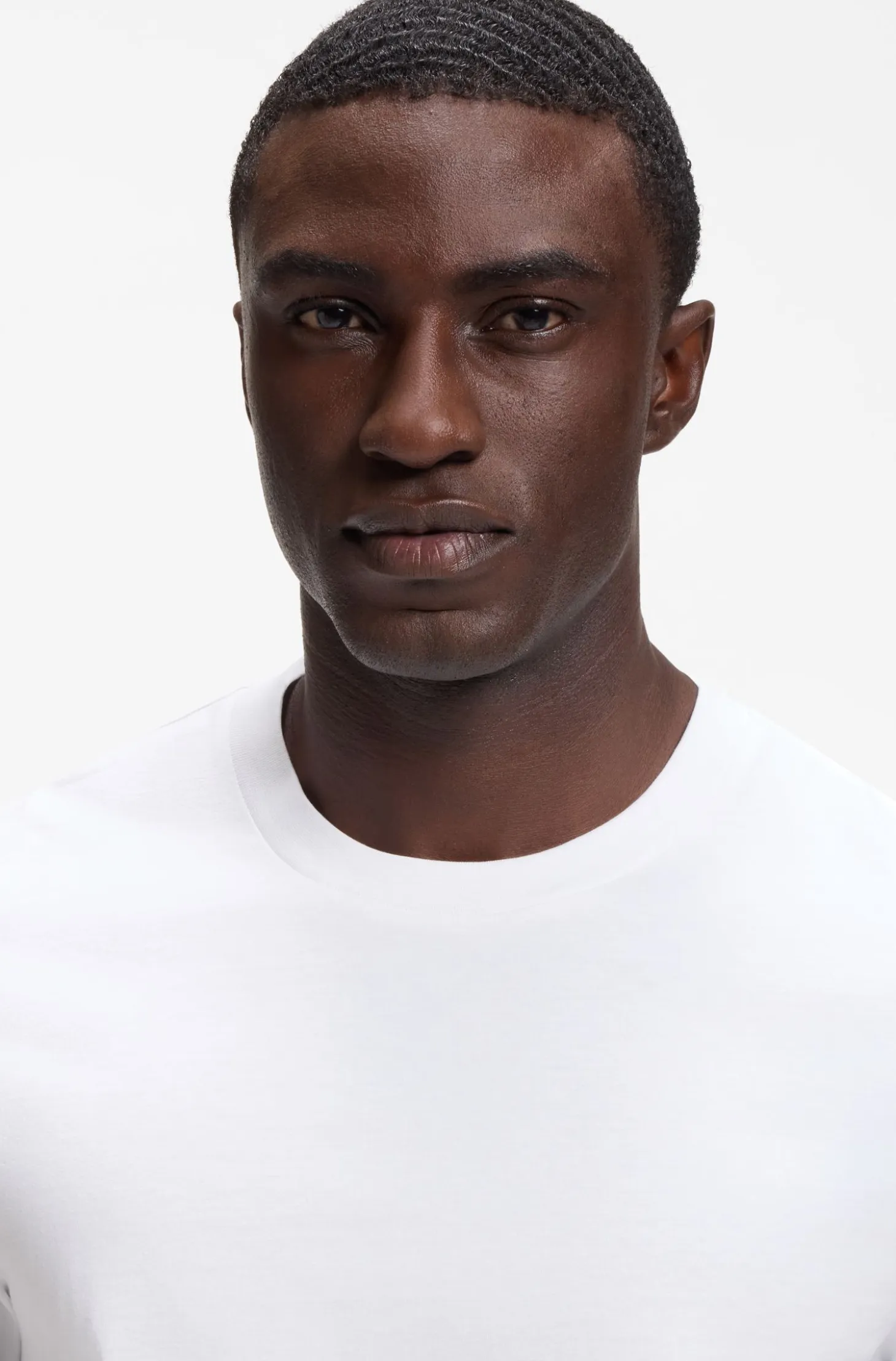 Regular-fit T-shirt in cotton jersey