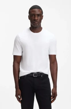 Regular-fit T-shirt in cotton jersey