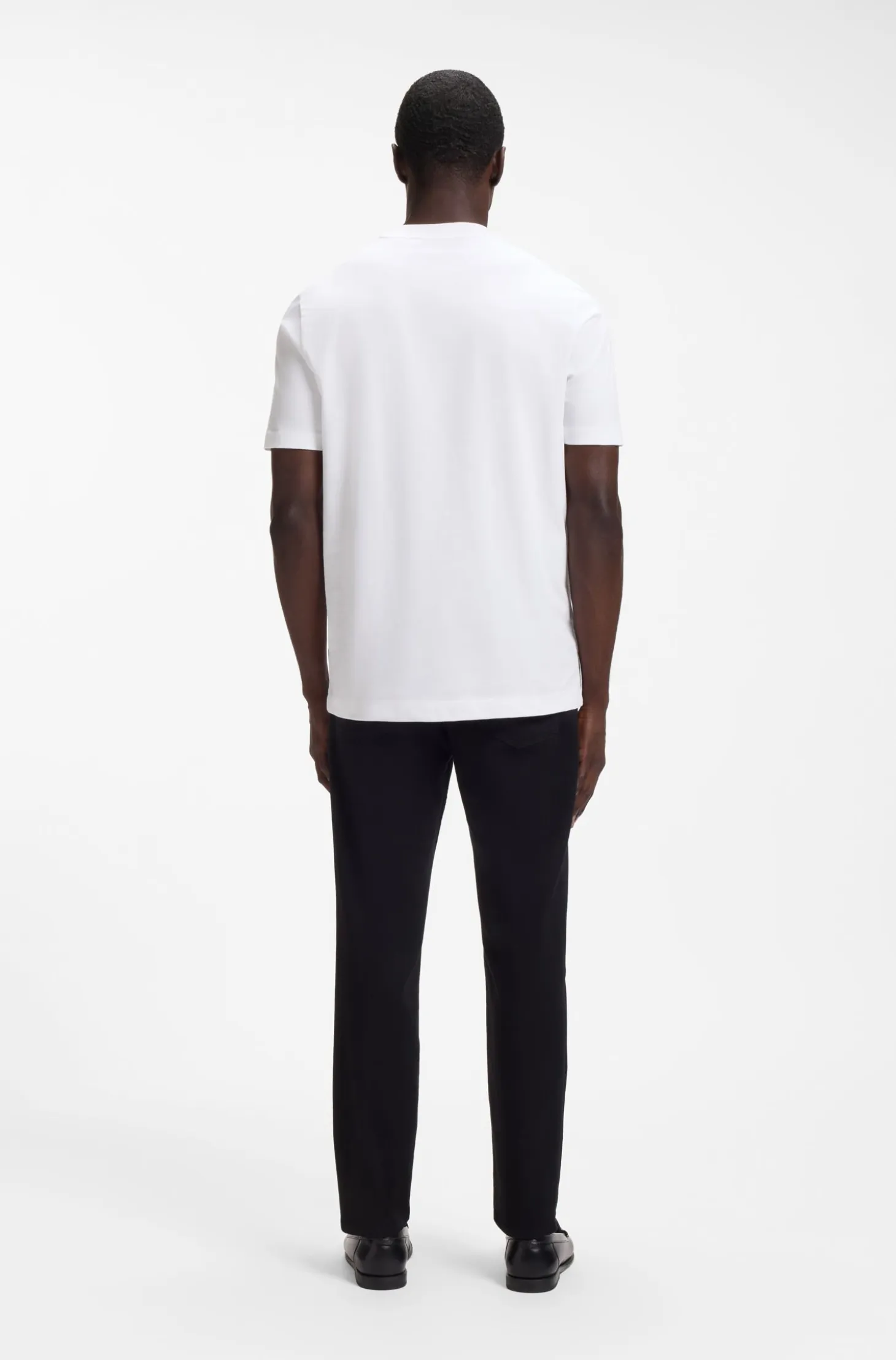 Regular-fit T-shirt in cotton jersey