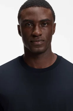 Regular-fit T-shirt in cotton jersey
