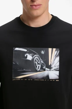Regular-fit T-shirt in lightweight cotton jersey