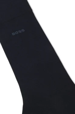 Regular-length socks in stretch cotton