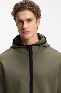 Relaxed-fit hoodie in a super-soft cotton blend