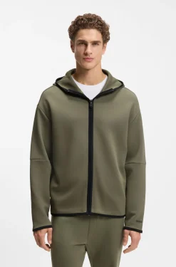Relaxed-fit hoodie in a super-soft cotton blend