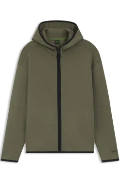 Relaxed-fit hoodie in a super-soft cotton blend