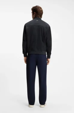 Relaxed-fit jacket in suede