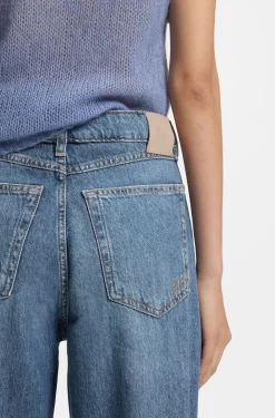 Relaxed-fit jeans with balloon leg