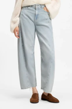 Relaxed-fit jeans with balloon leg
