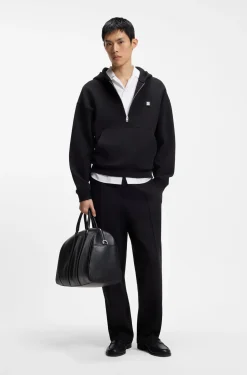 Relaxed-fit shirt in cotton poplin