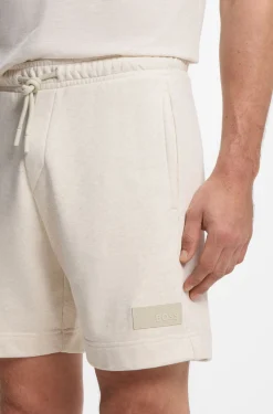 Relaxed-fit shorts in cotton French Terry