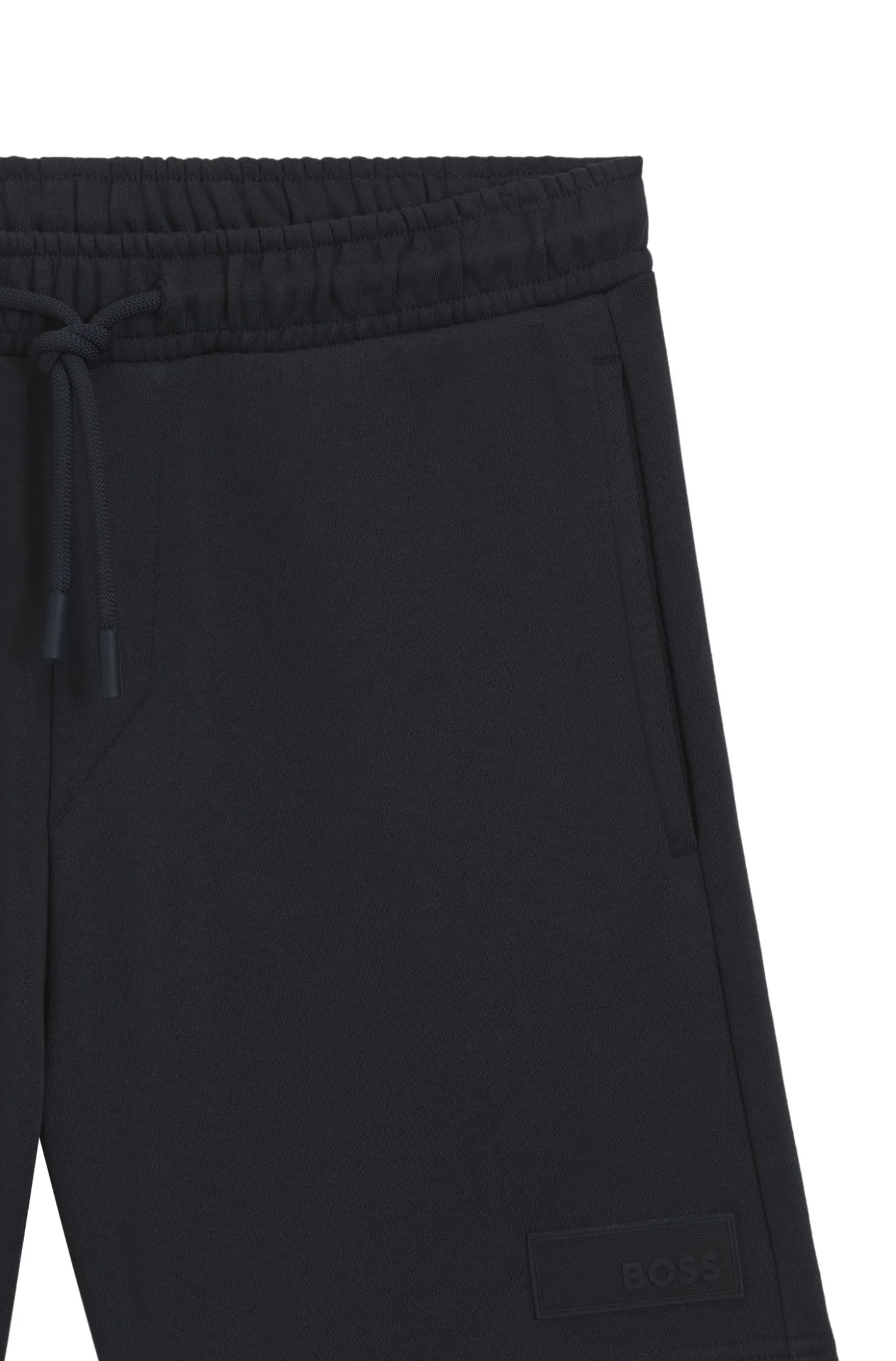 Relaxed-fit shorts in cotton French Terry