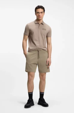 Relaxed-fit shorts in cotton French Terry