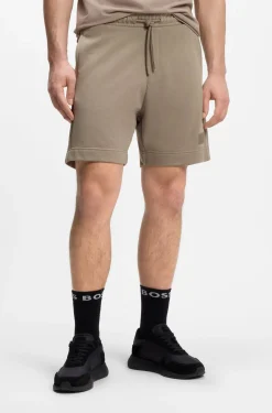 Relaxed-fit shorts in cotton French Terry