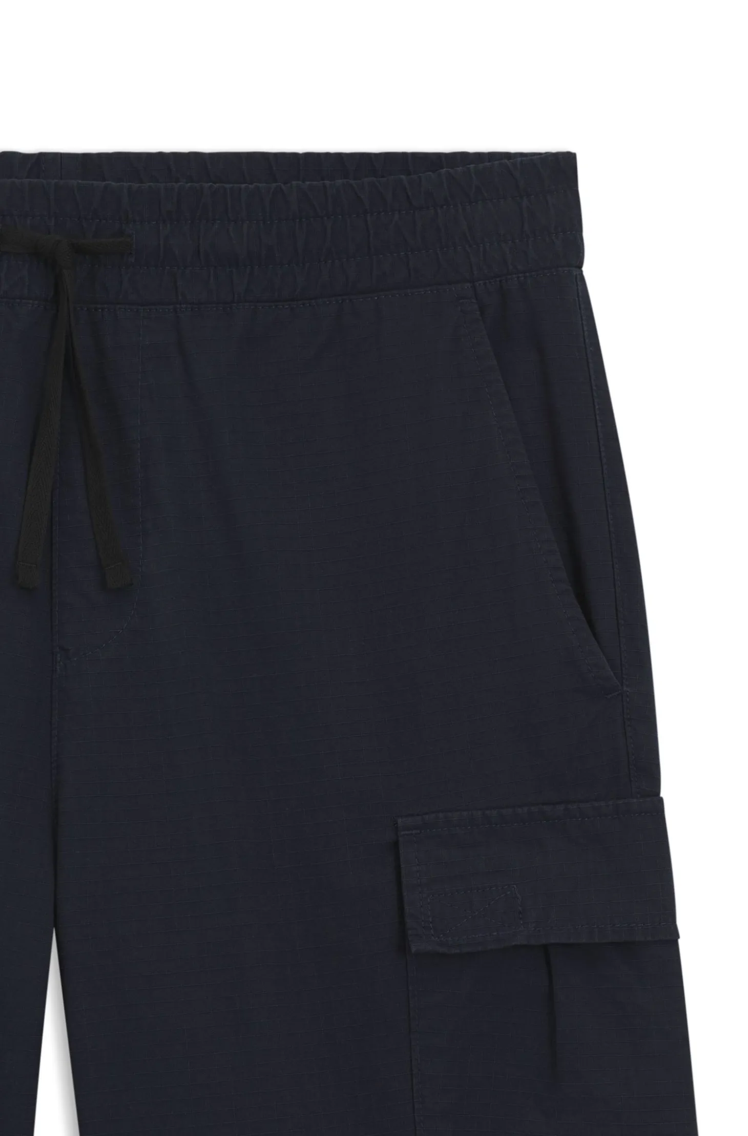 Relaxed-fit shorts in cotton ripstop