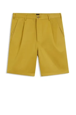 Relaxed-fit shorts in cotton twill