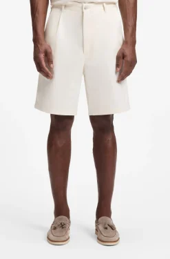 Relaxed-fit shorts in cotton twill