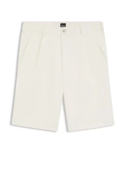 Relaxed-fit shorts in cotton twill