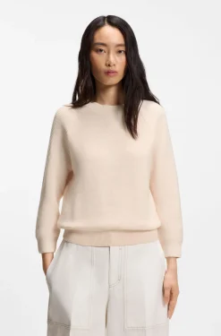 Relaxed-fit sweater in cotton