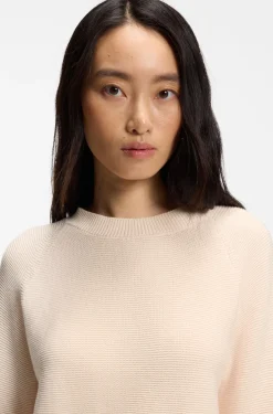 Relaxed-fit sweater in cotton