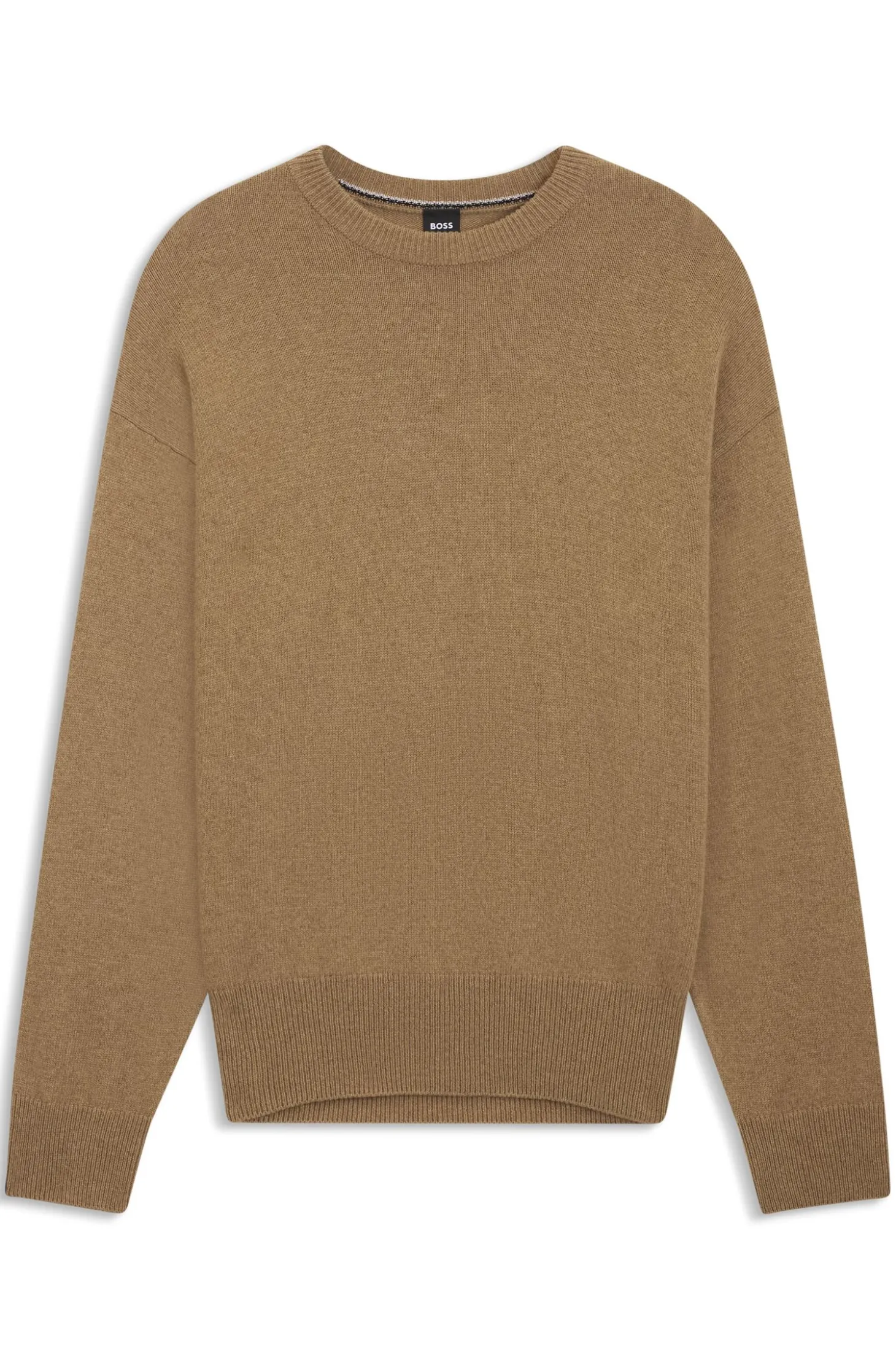 Relaxed-fit sweater in virgin wool