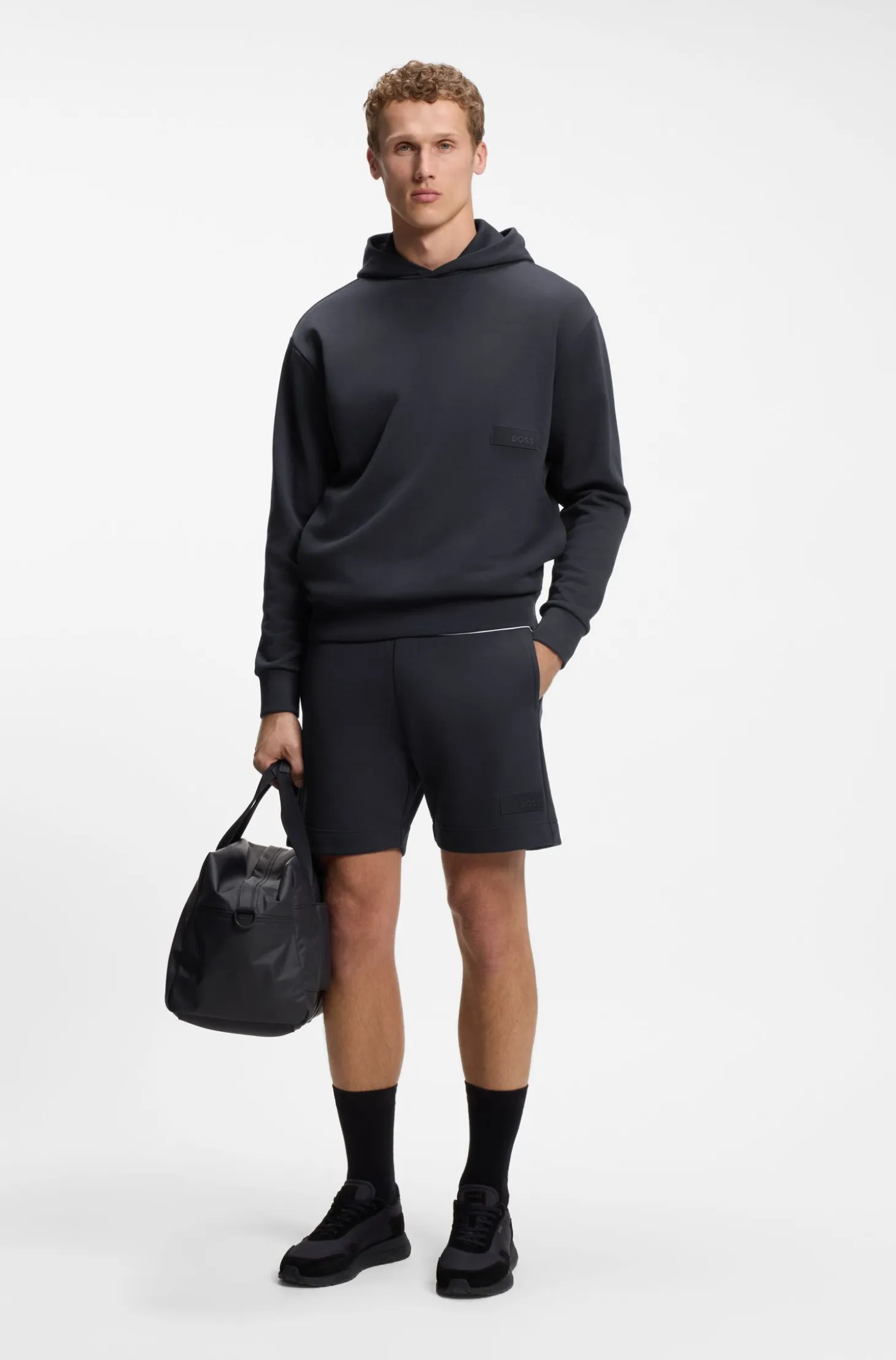 Relaxed-fit sweatshirt in luxurious French Terry