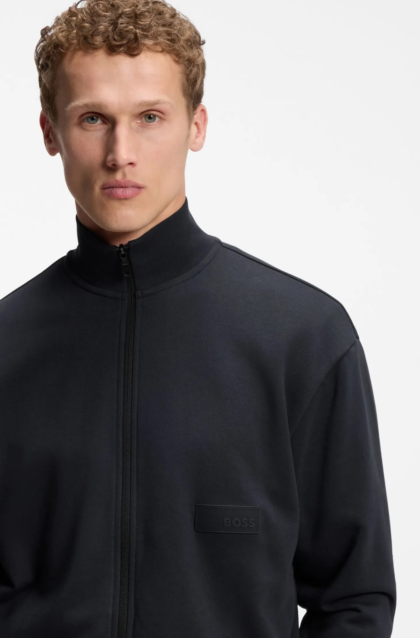 Relaxed-fit sweatshirt in premium French Terry