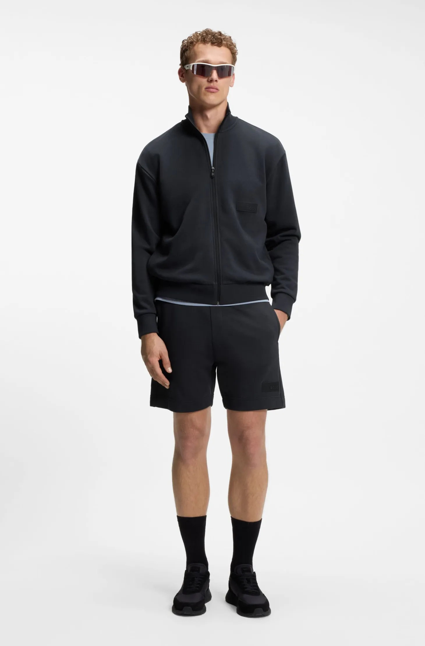 Relaxed-fit sweatshirt in premium French Terry