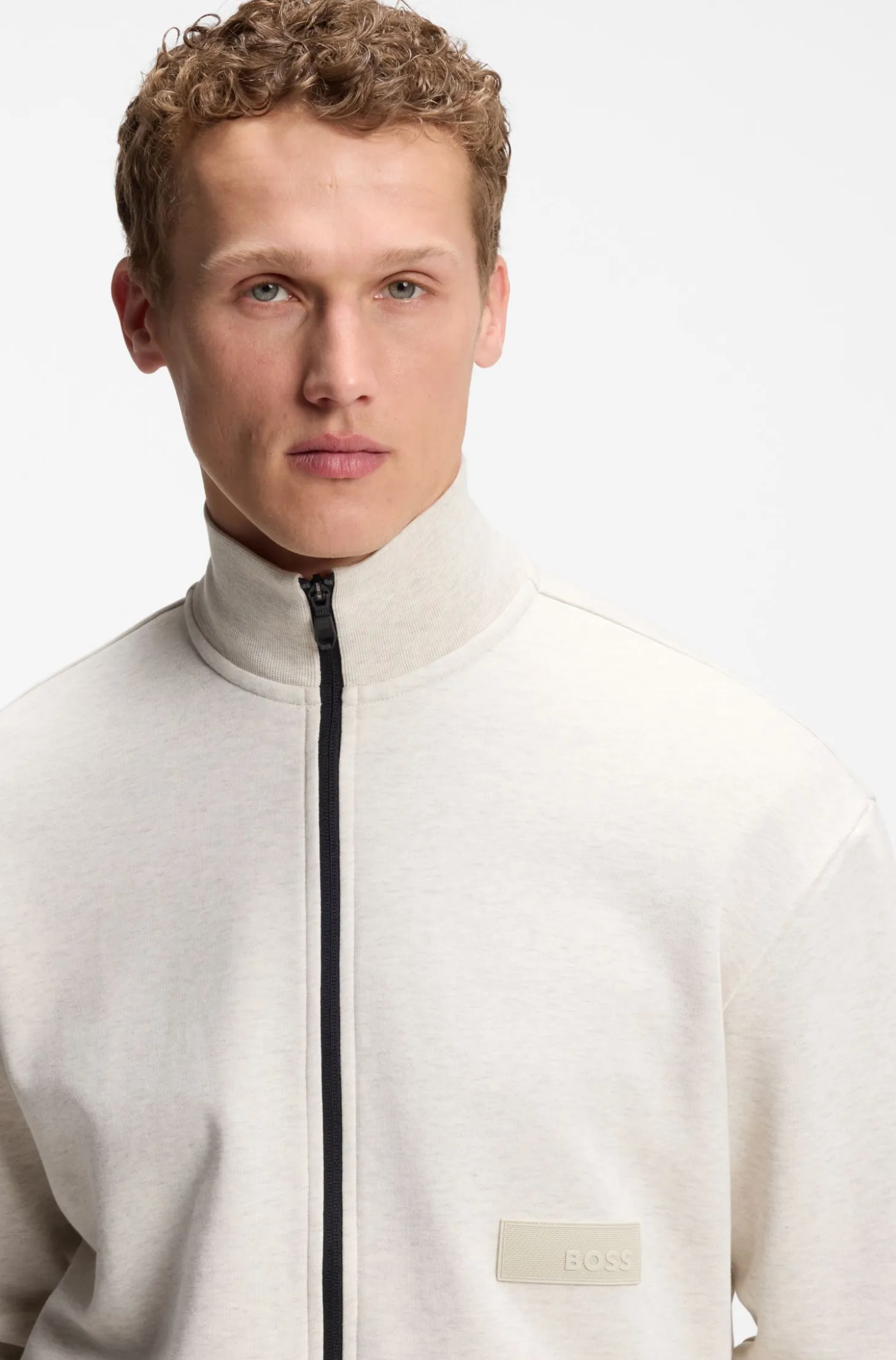 Relaxed-fit sweatshirt in premium French Terry