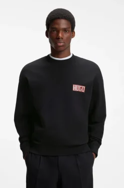 Relaxed-fit sweatshirt with digital print