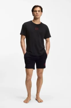 Relaxed-fit top with high-density logo print