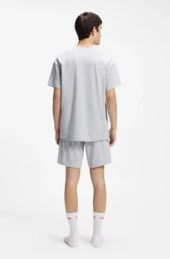 Relaxed-fit top with high-density logo print
