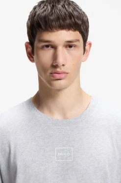 Relaxed-fit top with high-density logo print