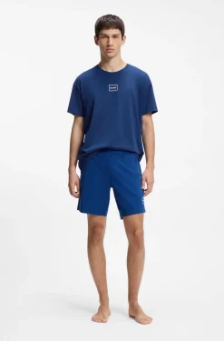 Relaxed-fit top with high-density logo print