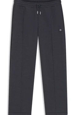 Relaxed-fit tracksuit bottoms with pintuck pleats