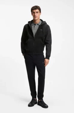Relaxed-fit tracksuit set in cotton terry