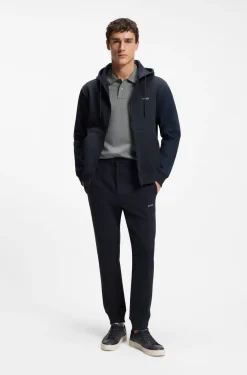 Relaxed-fit tracksuit set in cotton terry