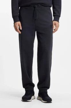 Relaxed-fit trousers in innovative French Terry