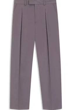Relaxed-fit trousers in stretch cotton