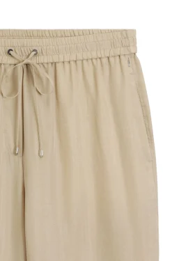 Relaxed-fit trousers with drawcord waist