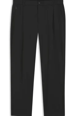 Relaxed-fit trousers with front pleats