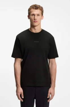 Relaxed-fit T-shirt in premium cotton jersey