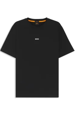 Relaxed-fit T-shirt with a layered logo print