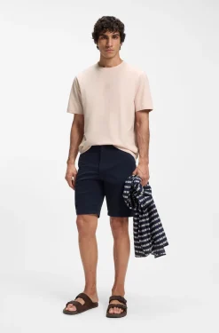 Relaxed-fit T-shirt with a layered logo print