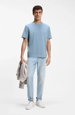 Relaxed-fit T-shirt with a layered logo print