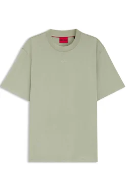 Relaxed-fit T-shirt with central logo detail